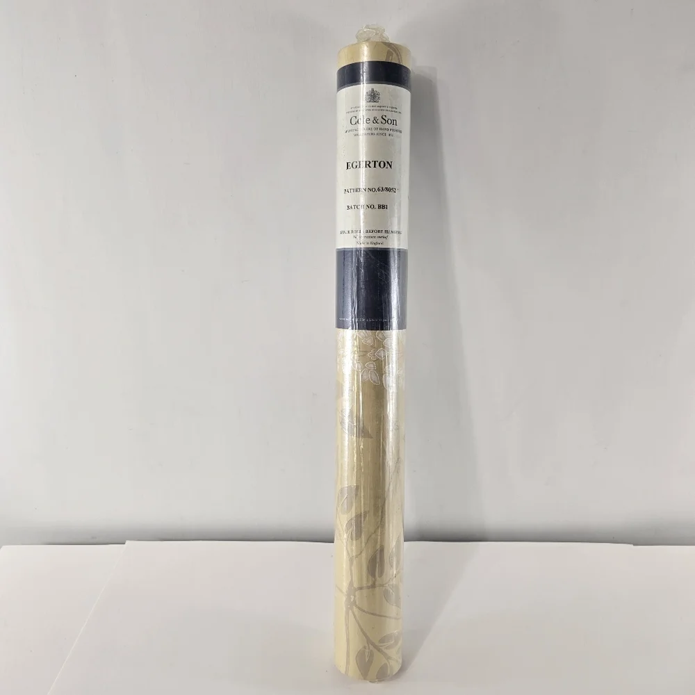 Cole & Son Wallpaper Anthropologie Single Roll Egerton Pattern 63/8052 Batch BB1